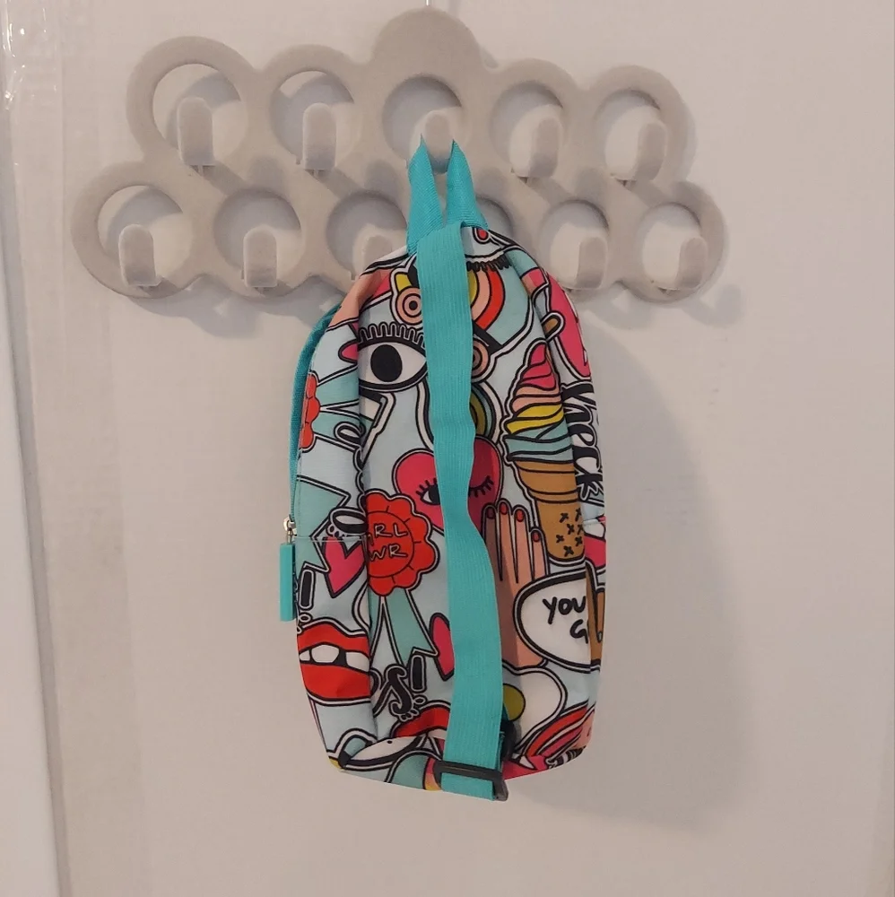 Yoobi Mini Backpack Pencil and Accessories Pouch with Elastic Band